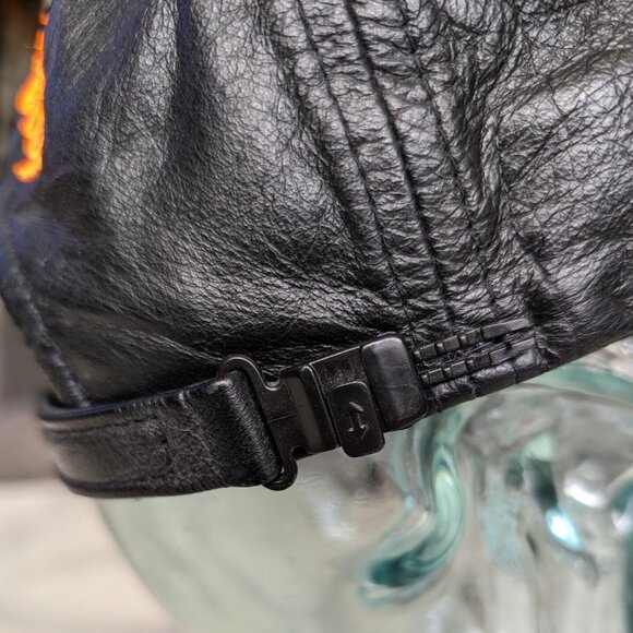 Vintage Leather Hot Rod Hat - Picture 4 of 6